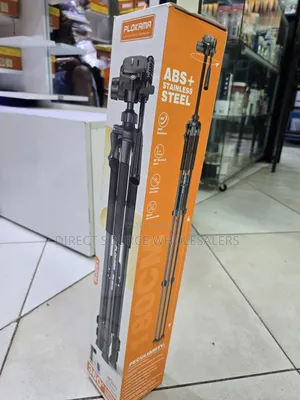 1.8m Plokama Camera Phone Tripod Stand | Remote Control Included