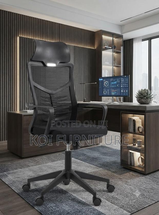 Office Chairs; Ergonomic High Back Optimical Office Back - thumbnail 3
