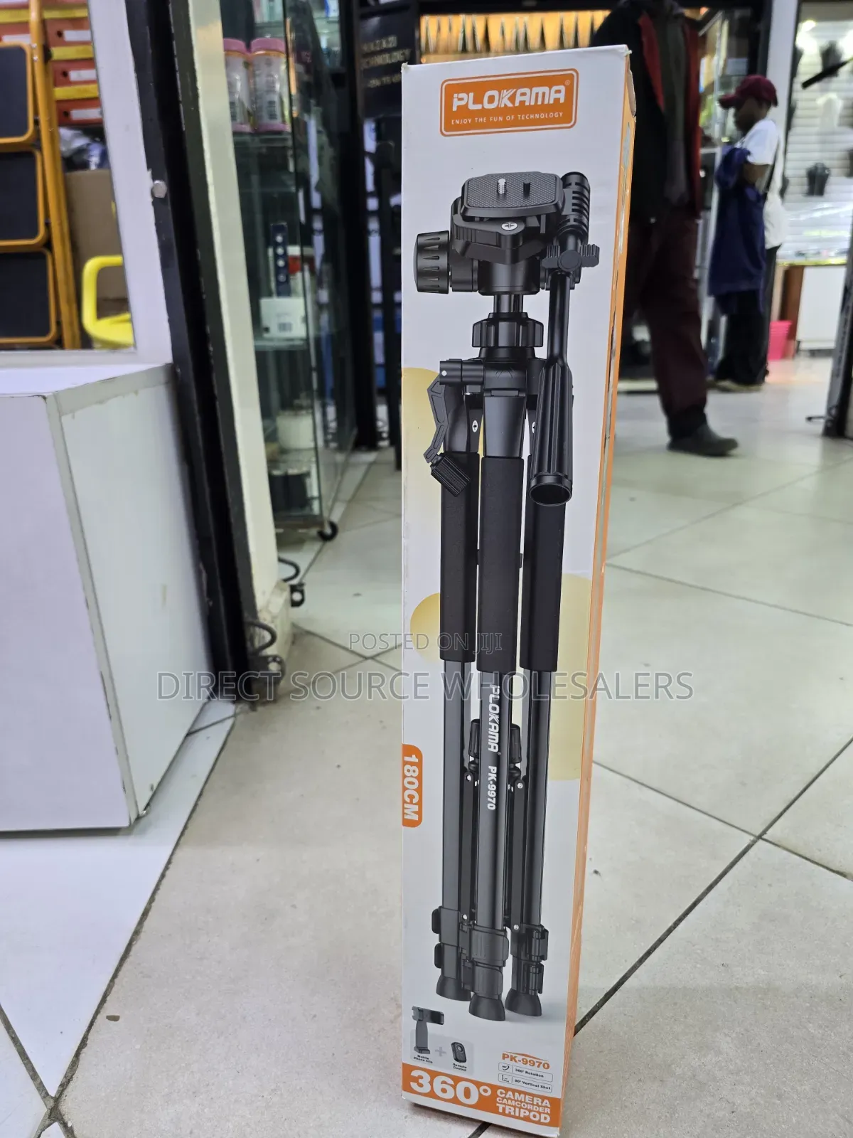 Adjustable 180cm Plokama Tripod Stand For Photography Video Recording