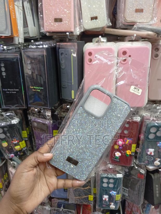 iPhone 15 Pro Ull-Stone Diamond Glitter Phone Case - thumbnail 2