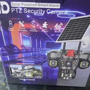 4g 3lens Solar CCTV Camera at Sh6499.