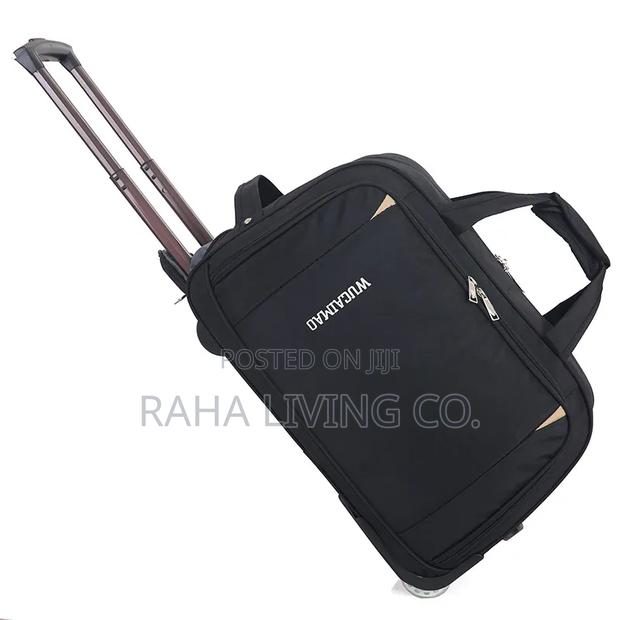 Rolling Trolley Suitcase Travel Bag | 24 Inch | Oxford - thumbnail 4
