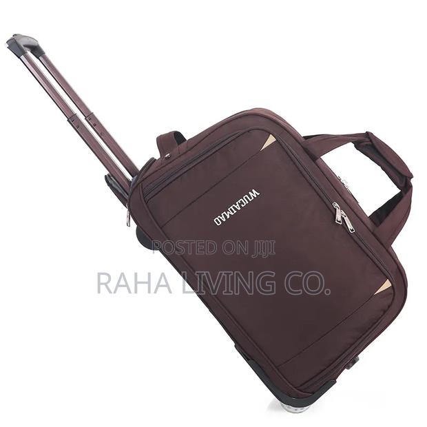 Rolling Trolley Suitcase Travel Bag | 24 Inch | Oxford - thumbnail 7
