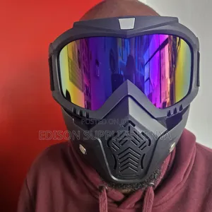 Safety Goggles Uv Sun Shade Ski Goggles Biker Rider Full Face Glasses