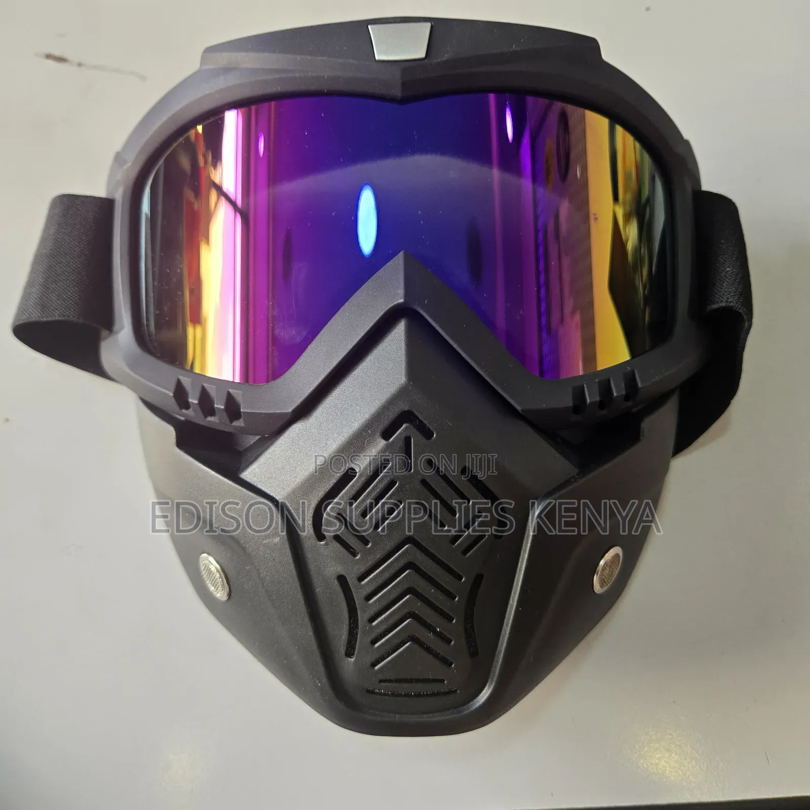 Safety Goggles Uv Sun Shade Ski Goggles Biker Rider Full Face Glasses