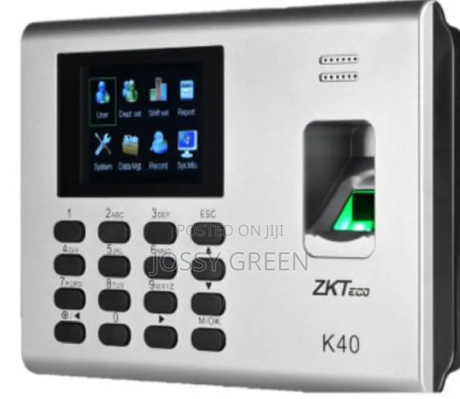 K40 Biometric Fingerprint Time Attendance Machine