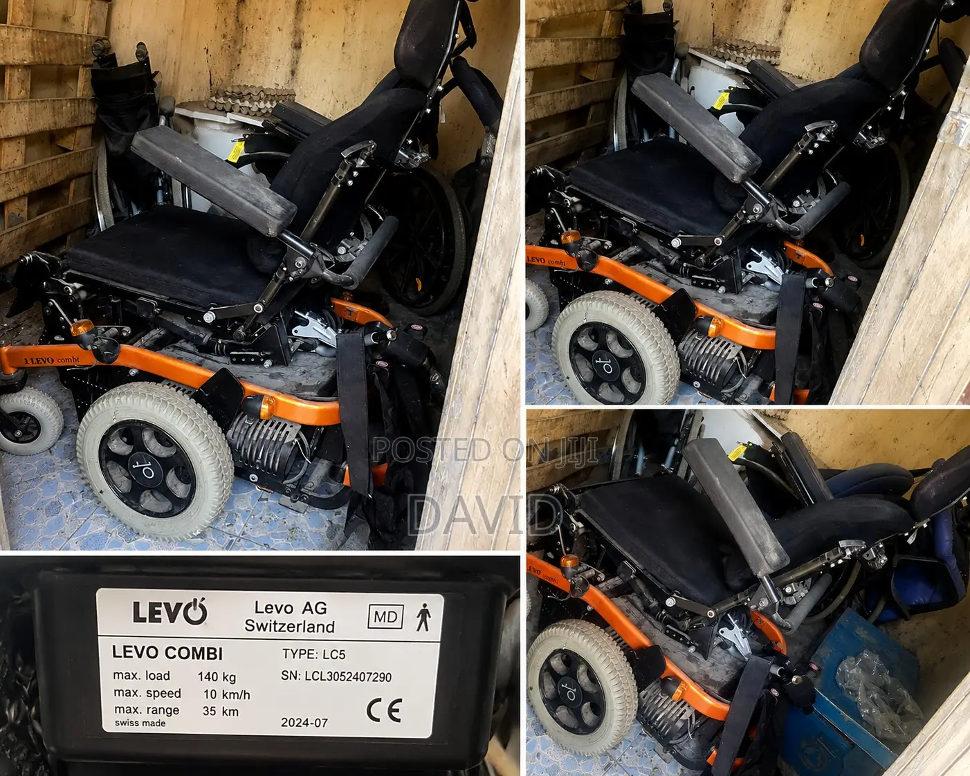 Levo Combi Powered Wheelchair