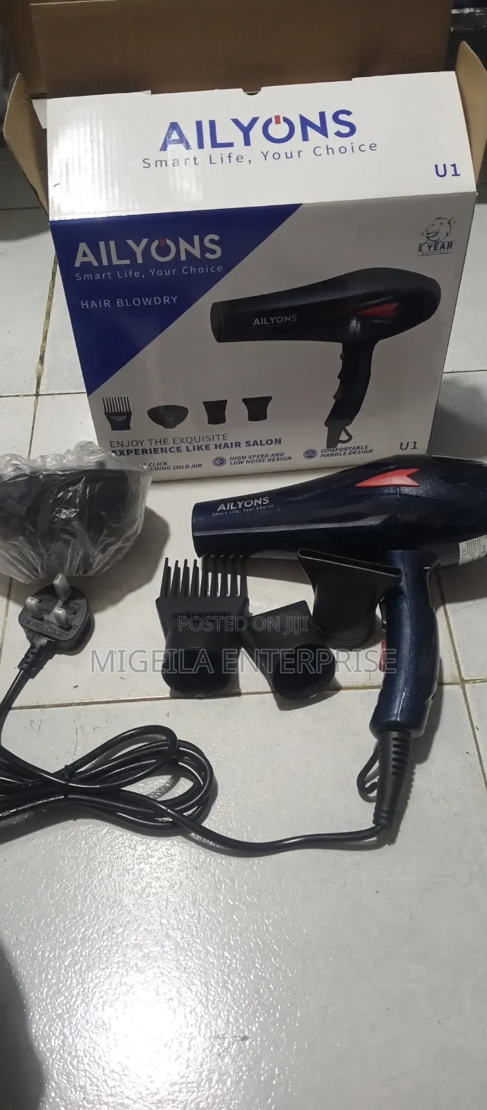 Ailyons Hair Blowdry