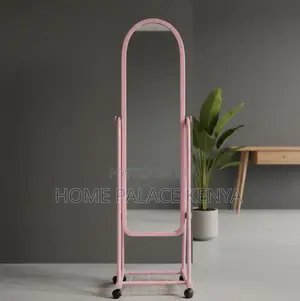 Dressing Mirror: Pink Dressing Corner Mirror for Girls