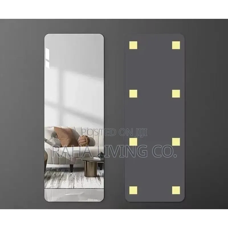 Unbreakable Acrylic Self Adhesive Rectangle Mirror | 120x40cm