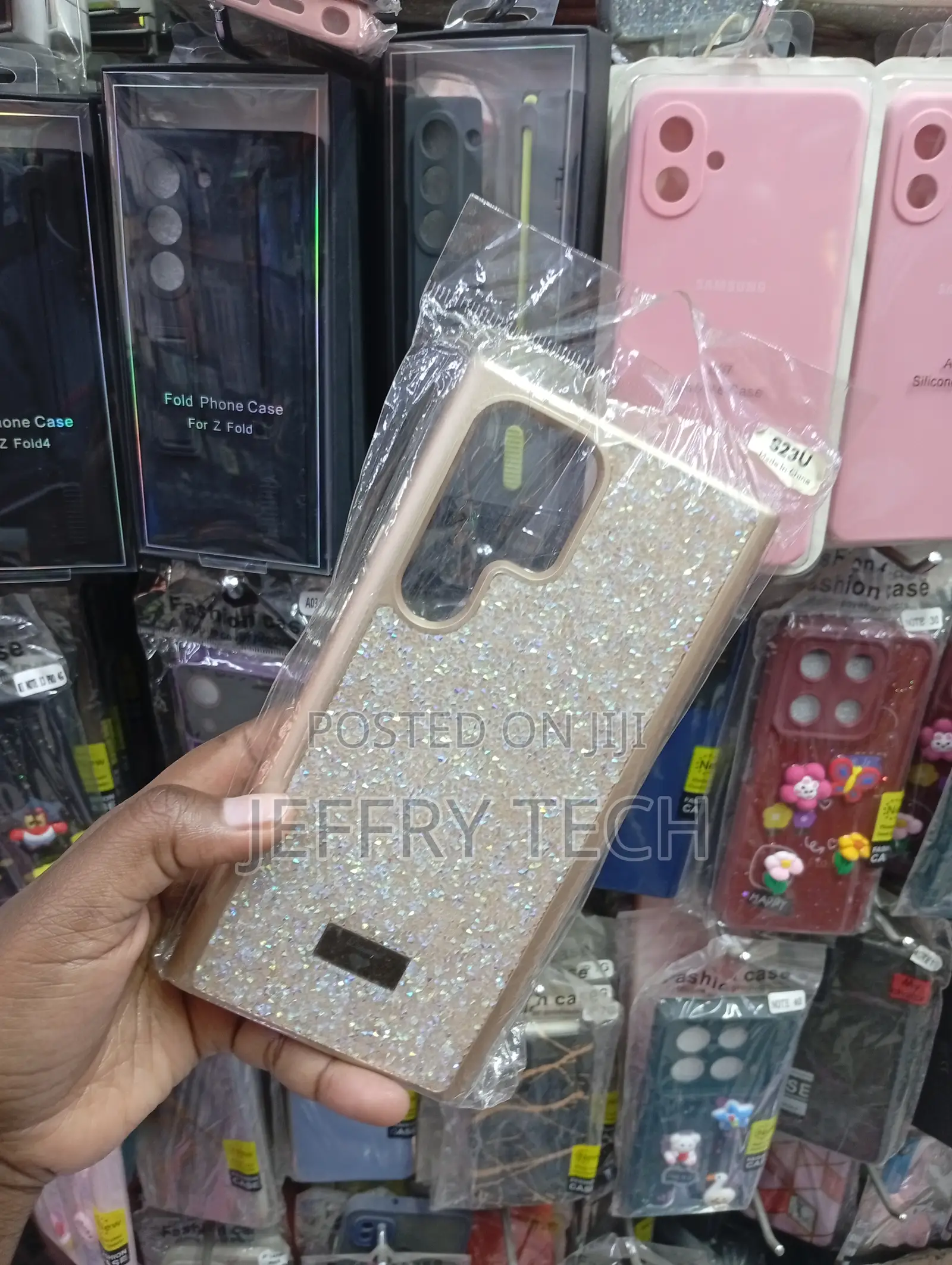 S G S23 Ultra Bling Aesthetice Back Panel Case