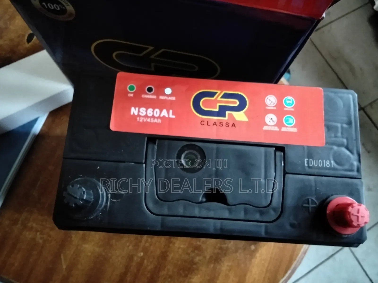 Gr Ns60al Maintenance Free Car Battery