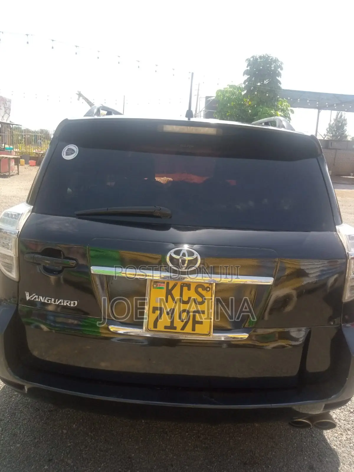 Toyota Vanguard 2012 Black