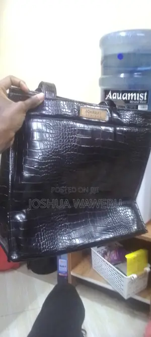 Croc Embossed Rexine Tote Bag