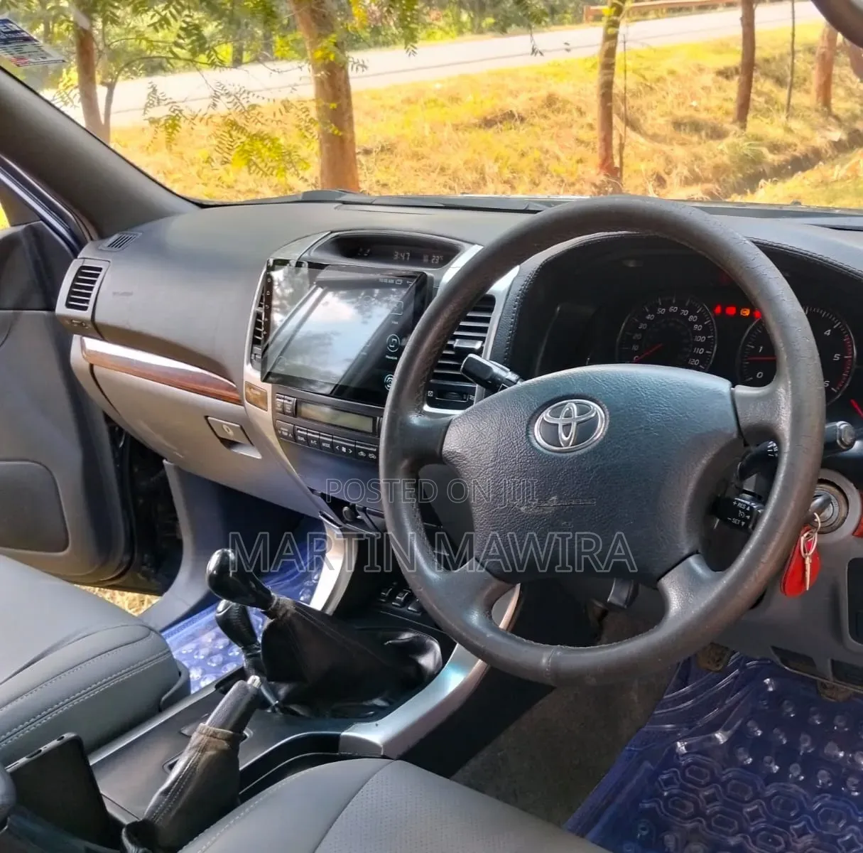 Toyota Land Cruiser Prado 2004 Blue