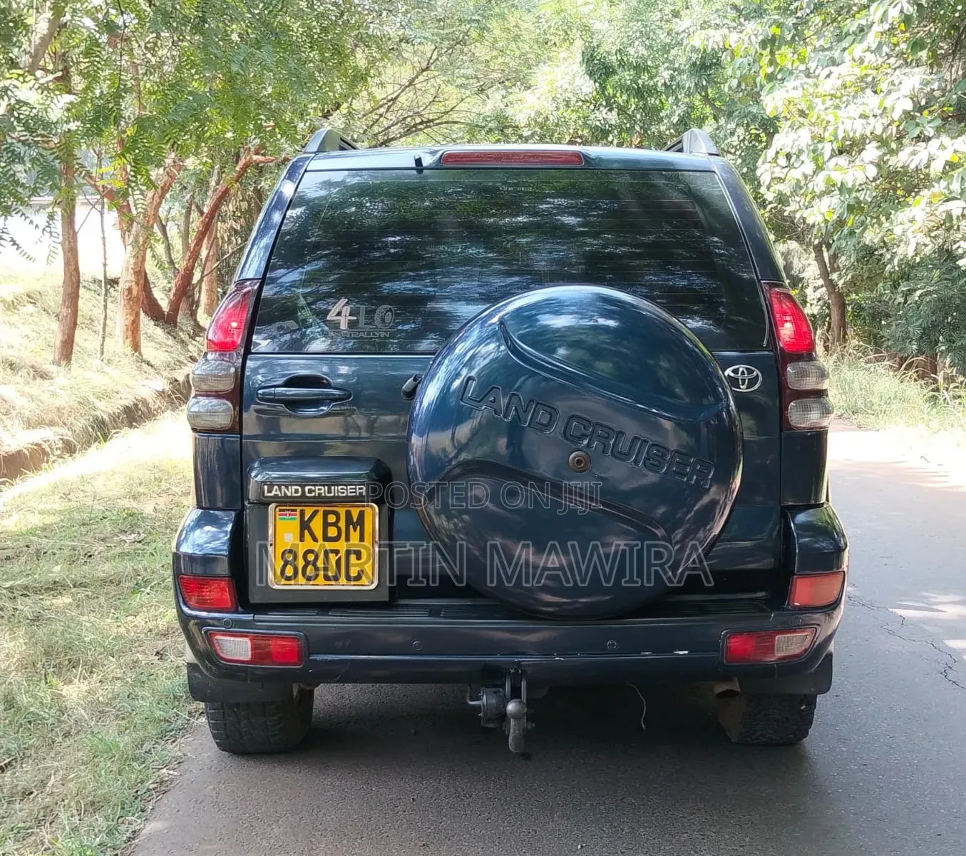 Toyota Land Cruiser Prado 2004 Blue