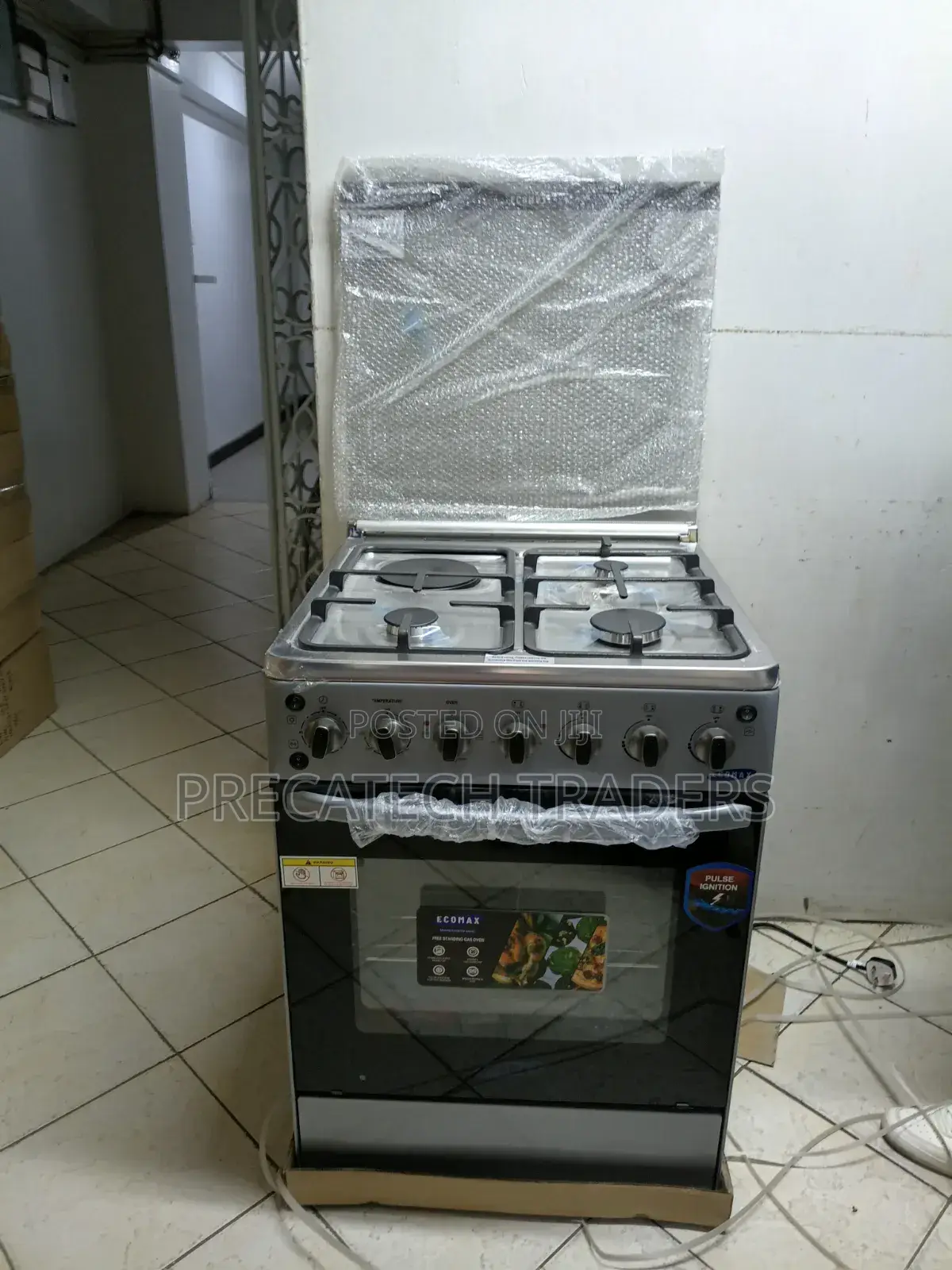 Ecomax 60x60 3+1 Four Burner Cooker With Oven