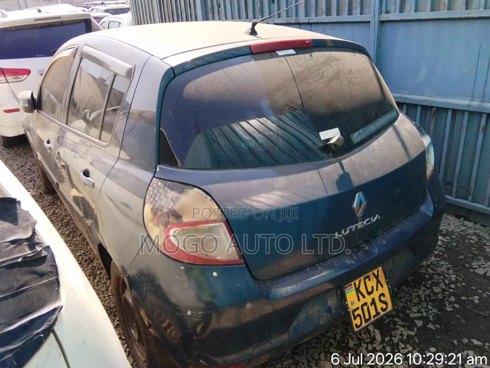 Renault Lutecia 2012 Gray
