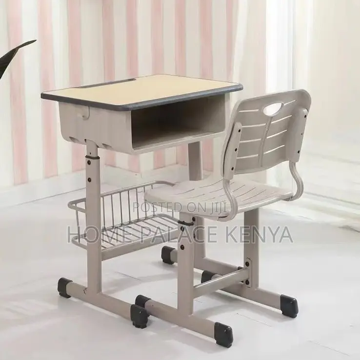 School Set: Adjustable School Set With Metal Book Box