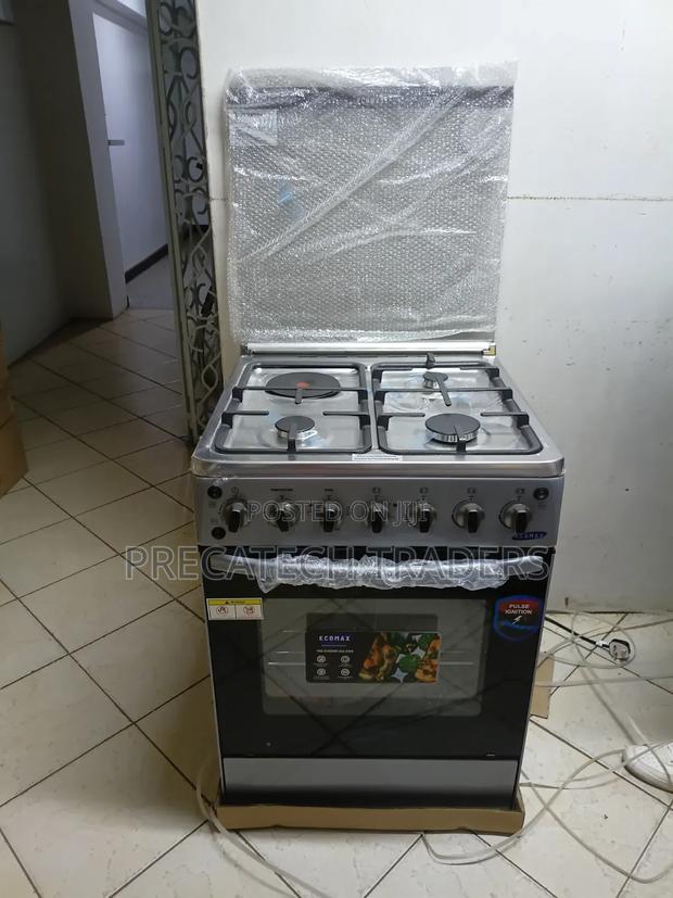 Ecomax 60x60 Gas Cooker With Electric Hot Plate