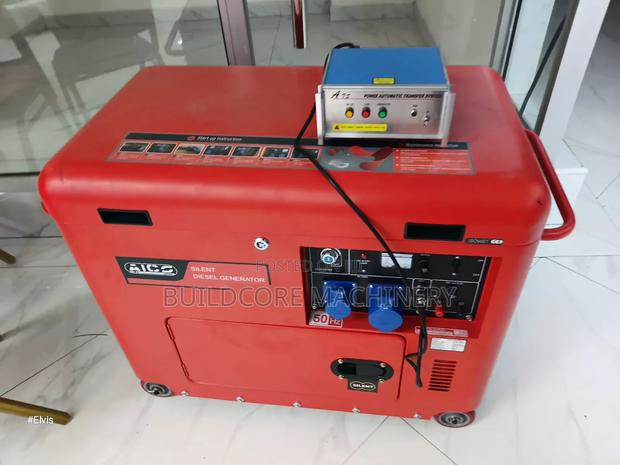 10kva Aico Japan Silent Generator With Ats - thumbnail 2