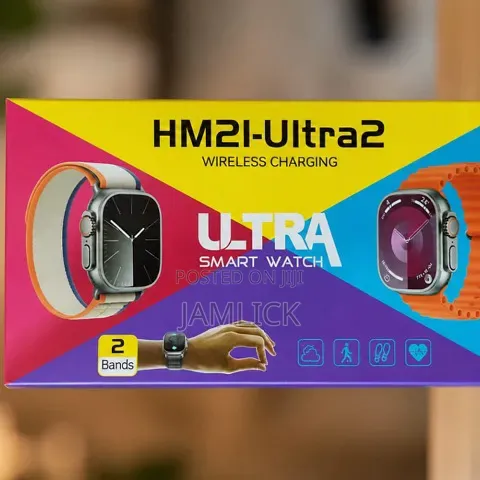 Hm21 Ultra 2 Smart Watch (Wireless Charging) – Bs