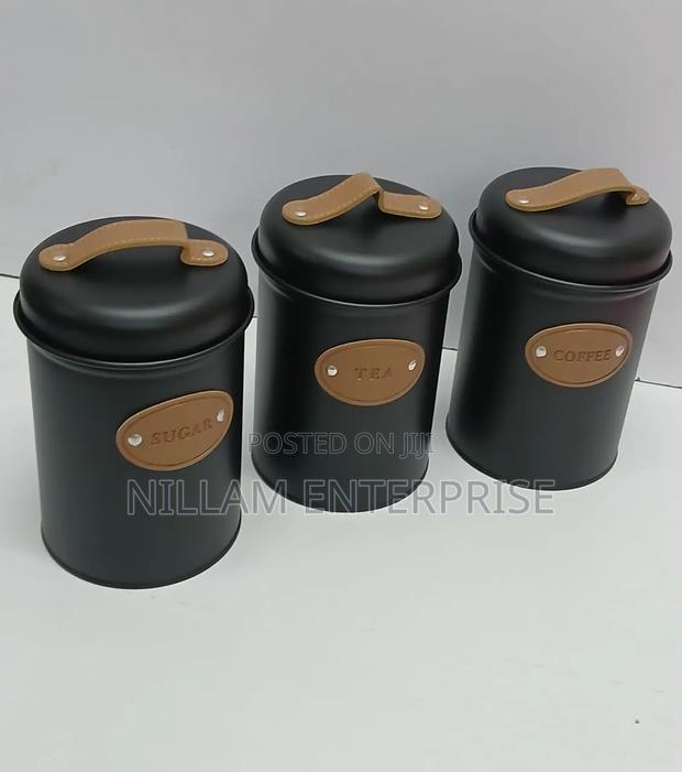 Sugar, Tea, Coffee Canisters - thumbnail 2