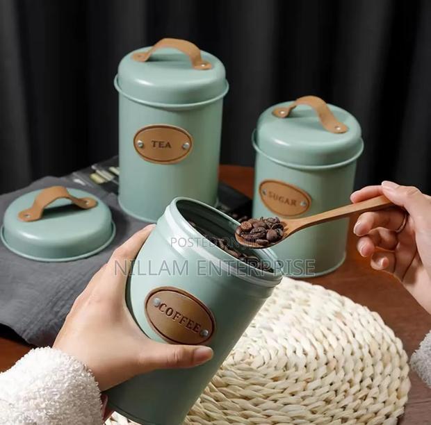 Sugar, Tea, Coffee Canisters - thumbnail 3
