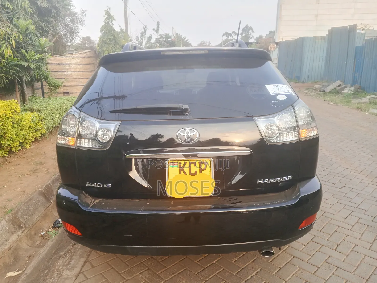 Toyota Harrier 2012 Black