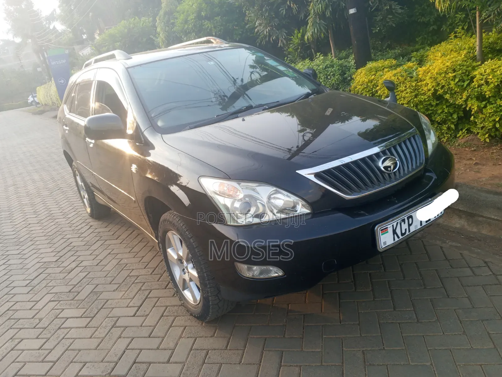 Toyota Harrier 2012 Black