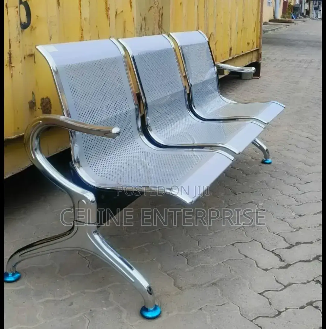 2 Way Link Chair Unpadded Waiting Bench