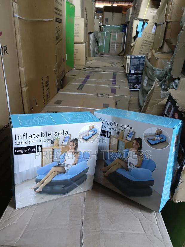 2-in-1 Inflatable Sofa Lounger - thumbnail 2