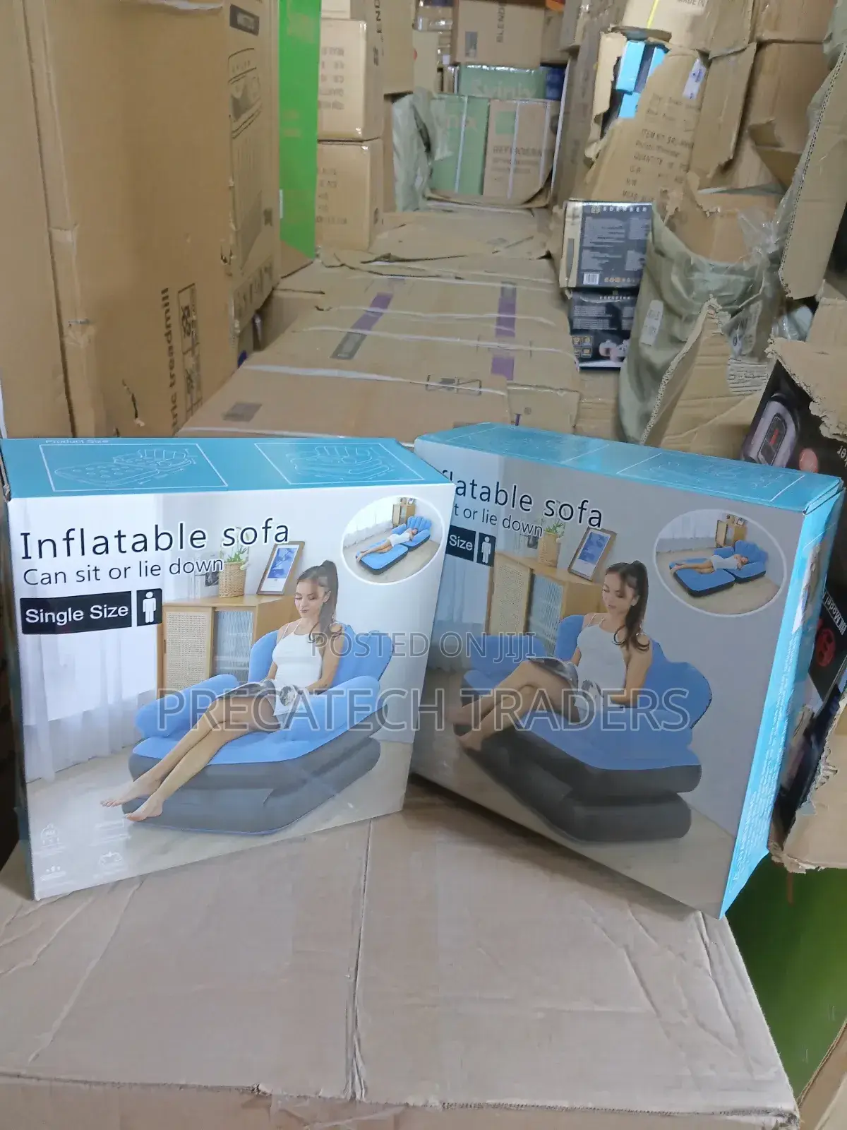 Portable Single Inflatable Air Sofa Bed