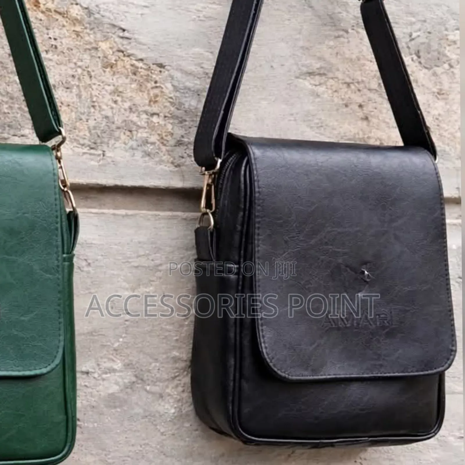 Amari Urban Sling Bag – Minimalist Faux Leather Crossbody Bag
