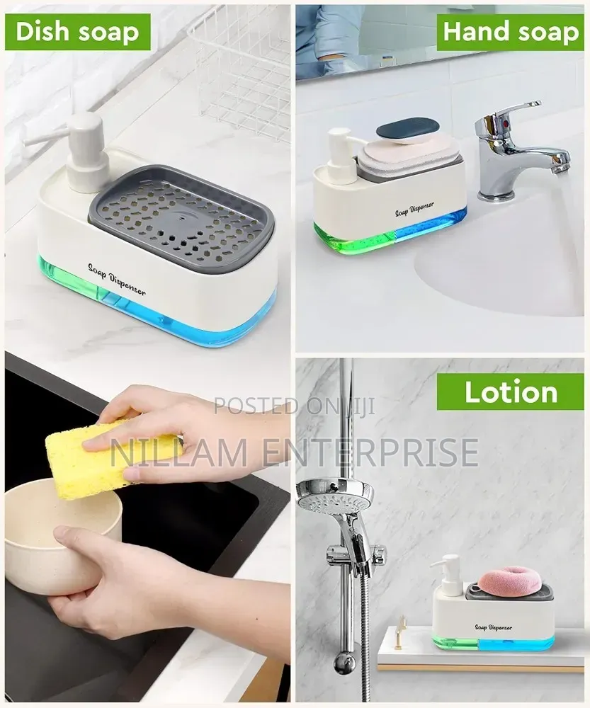 Hand and Dish Liquid Soap Dispenser