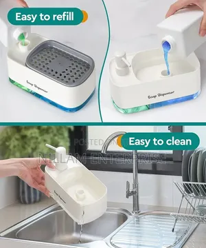 Hand and Dish Liquid Soap Dispenser