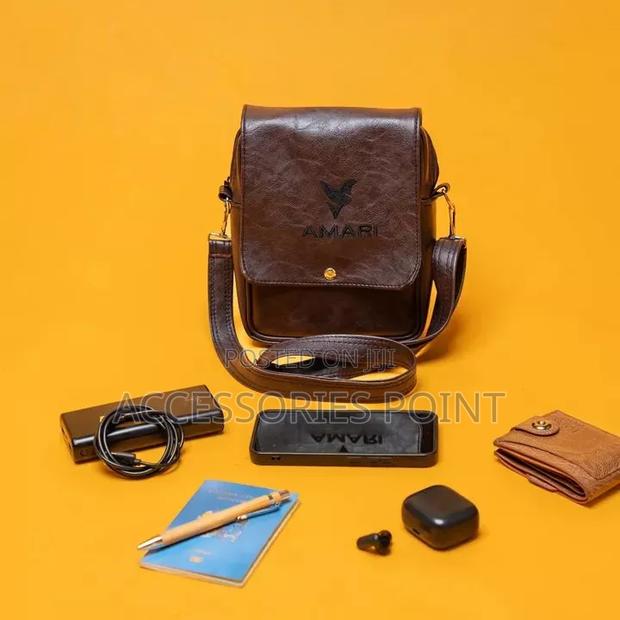 Amari Urban Crossbody Sling — Premium Faux Leather Daily Messenger Bag