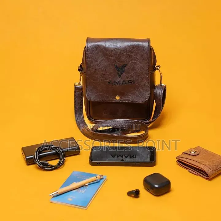 Amari Urban Crossbody Sling — Premium Faux Leather Daily Messenger Bag