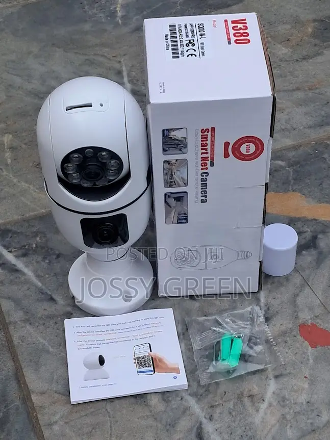 V380 Dual-Lens 1080p Wifi Smart CCTV Camera