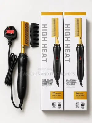 Hot Comb. High Heat Professional Press Comb