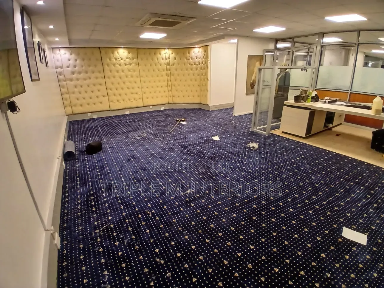 Navy Blue 12mm Executive Wall to Wall Carpet
