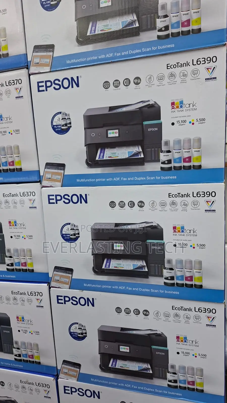 Ecotank L6390 A4 Multifunction Wi-Fi Ink Tank Printer