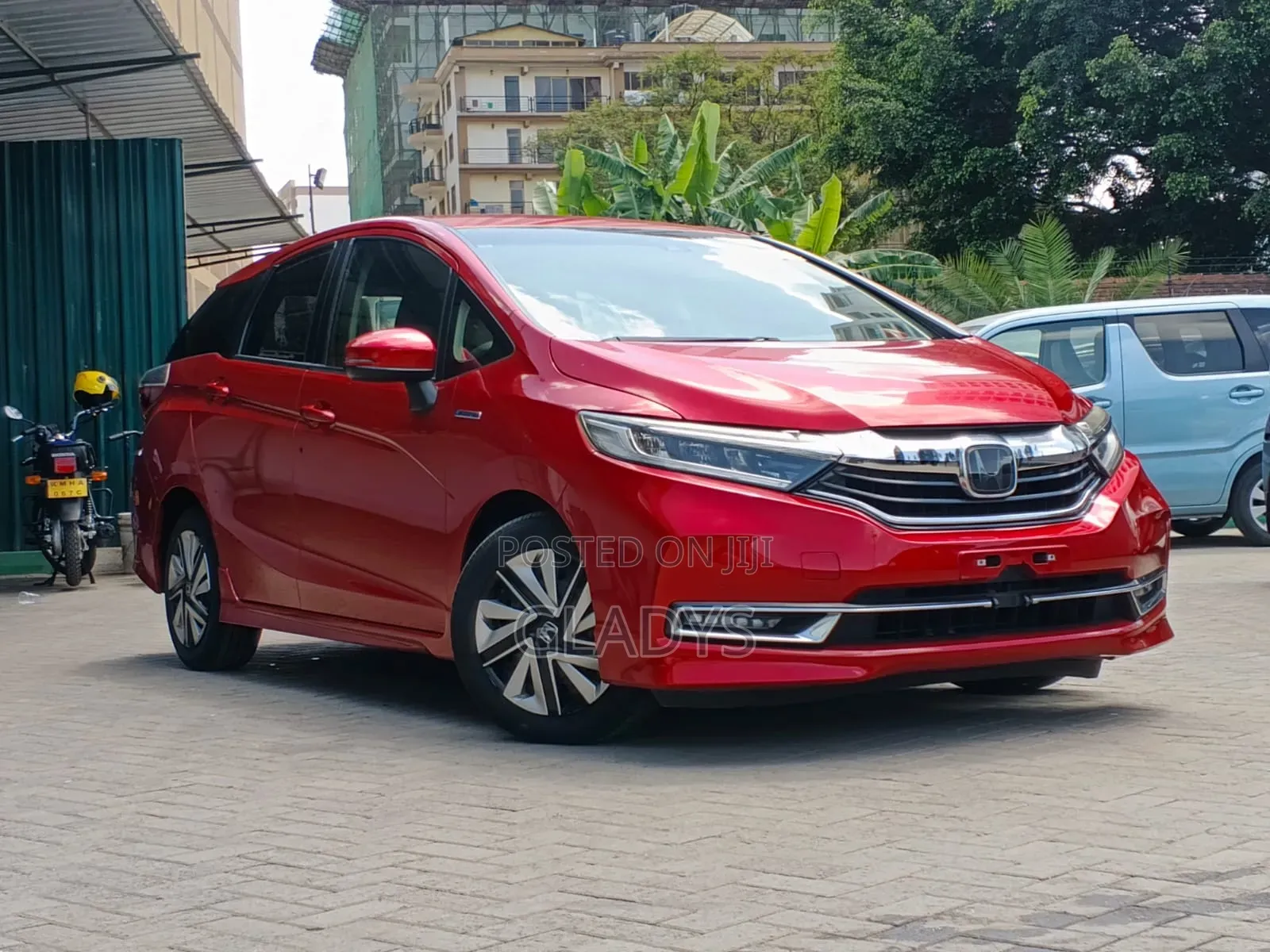 Honda Fit Shuttle 2019 Red