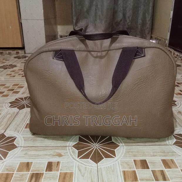 Denri Pure Leather Duffle Bag