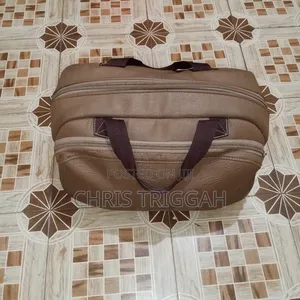 Denri Pure Leather Duffle Bag