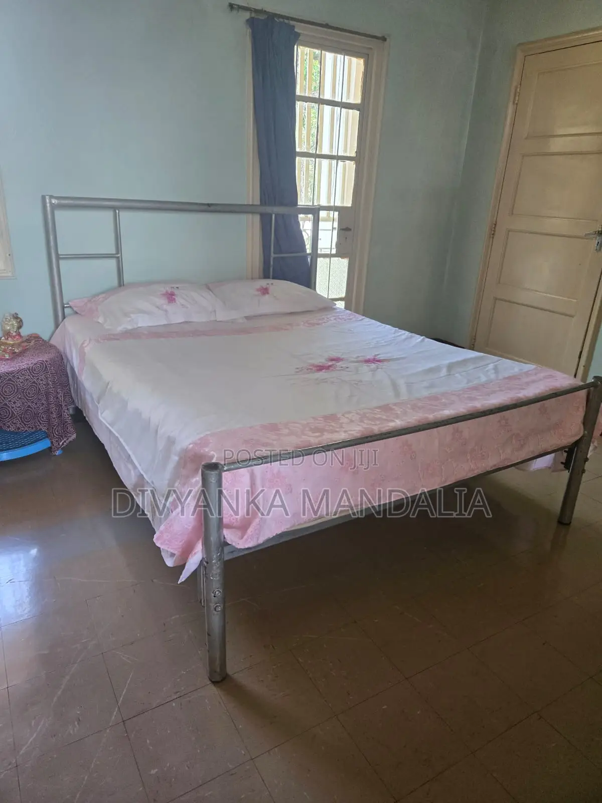 5x6 Metallic Bed With Orthopaedic Matteress