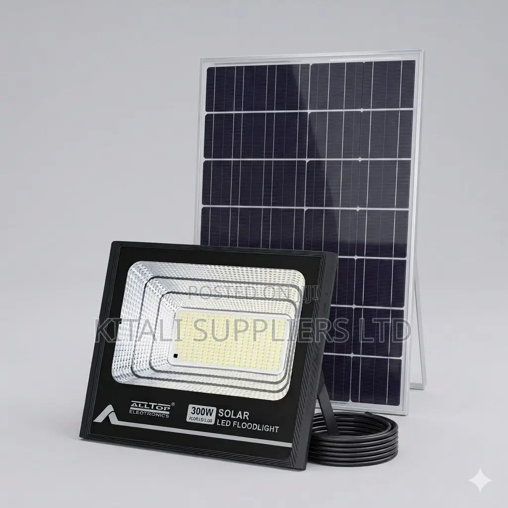 Alltop 300w Solar Floodlight With Remote Control