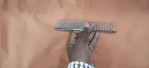 Combs With Rounded Ends Stainless Steel Teeth