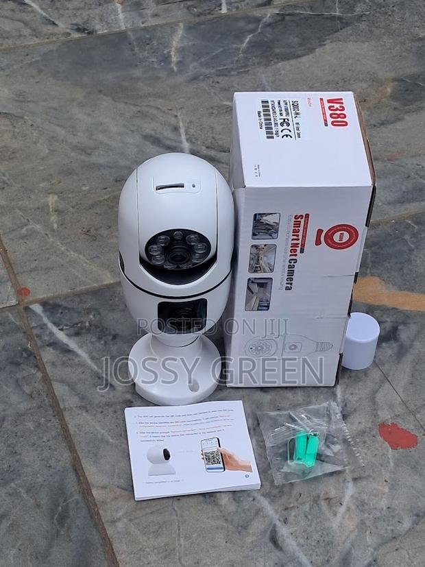 V380 Wifi Dual-Lens 360° PTZ Surveillance Camera