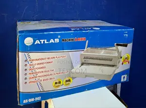 Atlas Binding Machine as Bm 242 Comb Heavy Duty